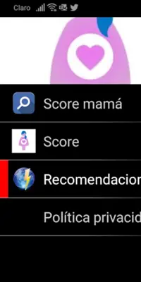 Score mamá android App screenshot 7